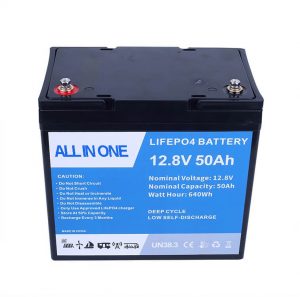 12.8V 50Ah रिचार्जेबल लिथियम आयन बॅटरी Lifepo4 बॅटरी लिथियम-आयन बॅटरी