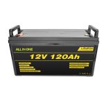 Lifepo4 BMS लिथियम बॅटरी पॅक 12v 120ah Lifepo4 लिथियम आयन बॅटरी 12v