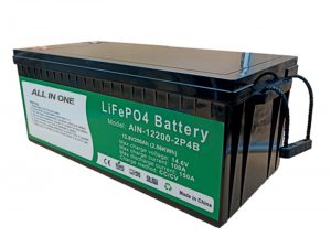 ALL IN ONE 2.56KWh 2000 cycles 12v battery lifepo4 200ah lithium pack for electric vehicle