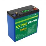 सौर दीप सायकल 24v 48v 24ah Lifepo4 बॅटरी पॅक यूपीएस 12v 24ah बॅटरी