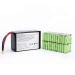लिथियम बॅटरी 18650 24 व 40 एएच लाँग सायकल लाइफ 24v 40ah लिथियम आयन बॅटरी पॅक 18650 3.7v बेलनाकार लि-आयन सेल