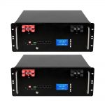 LifePO4 बॅटरी 48V 100Ah लिथियम बॅटरी सोलर स्टोरेज 48v रिचार्जेबल बॅटरी पॅक